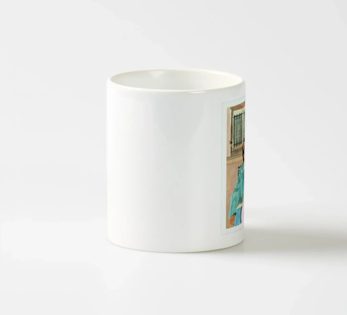 Scorpio ceramic mug by Laura Page