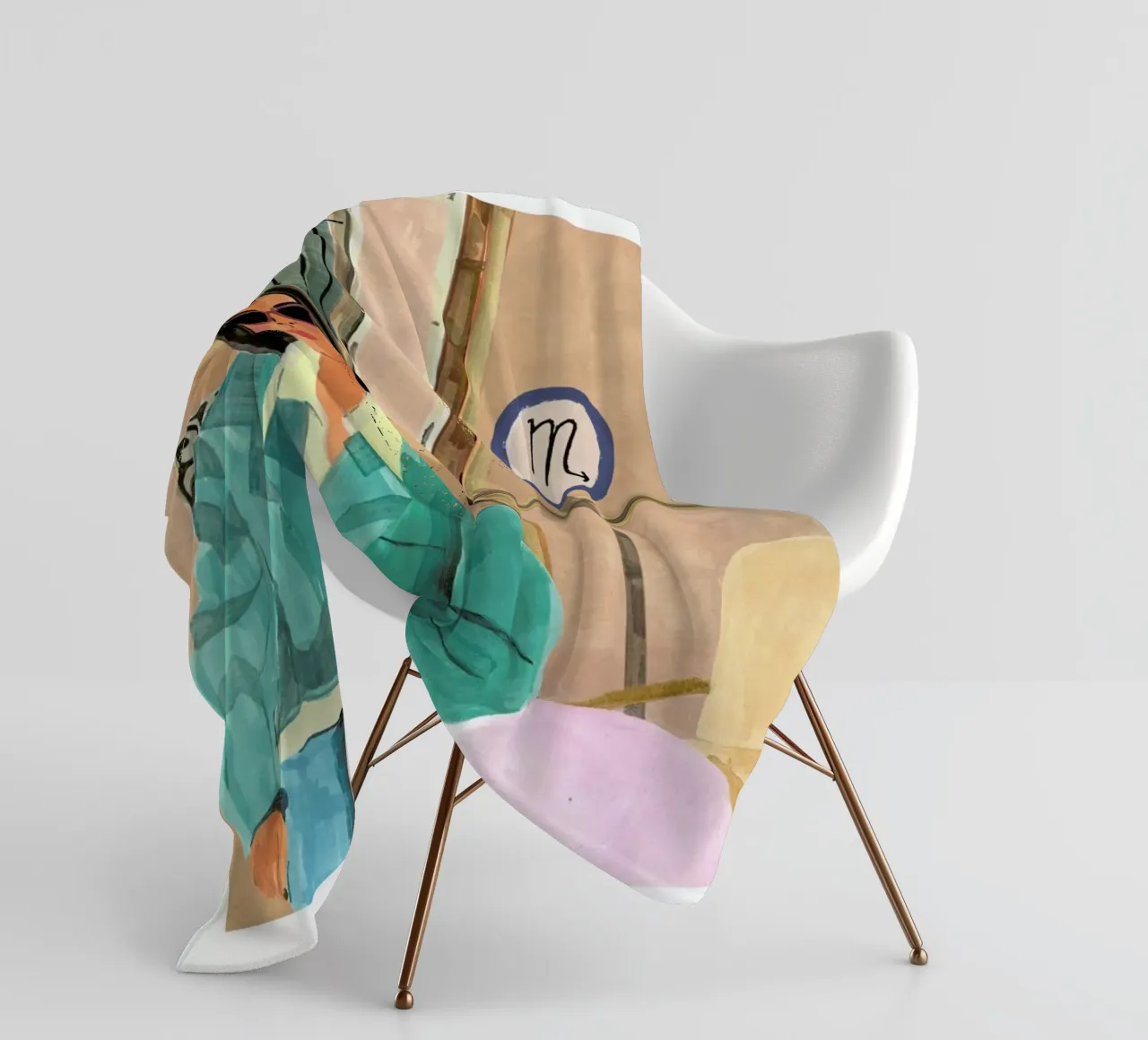 Scorpio fleecedeken van Laura Page