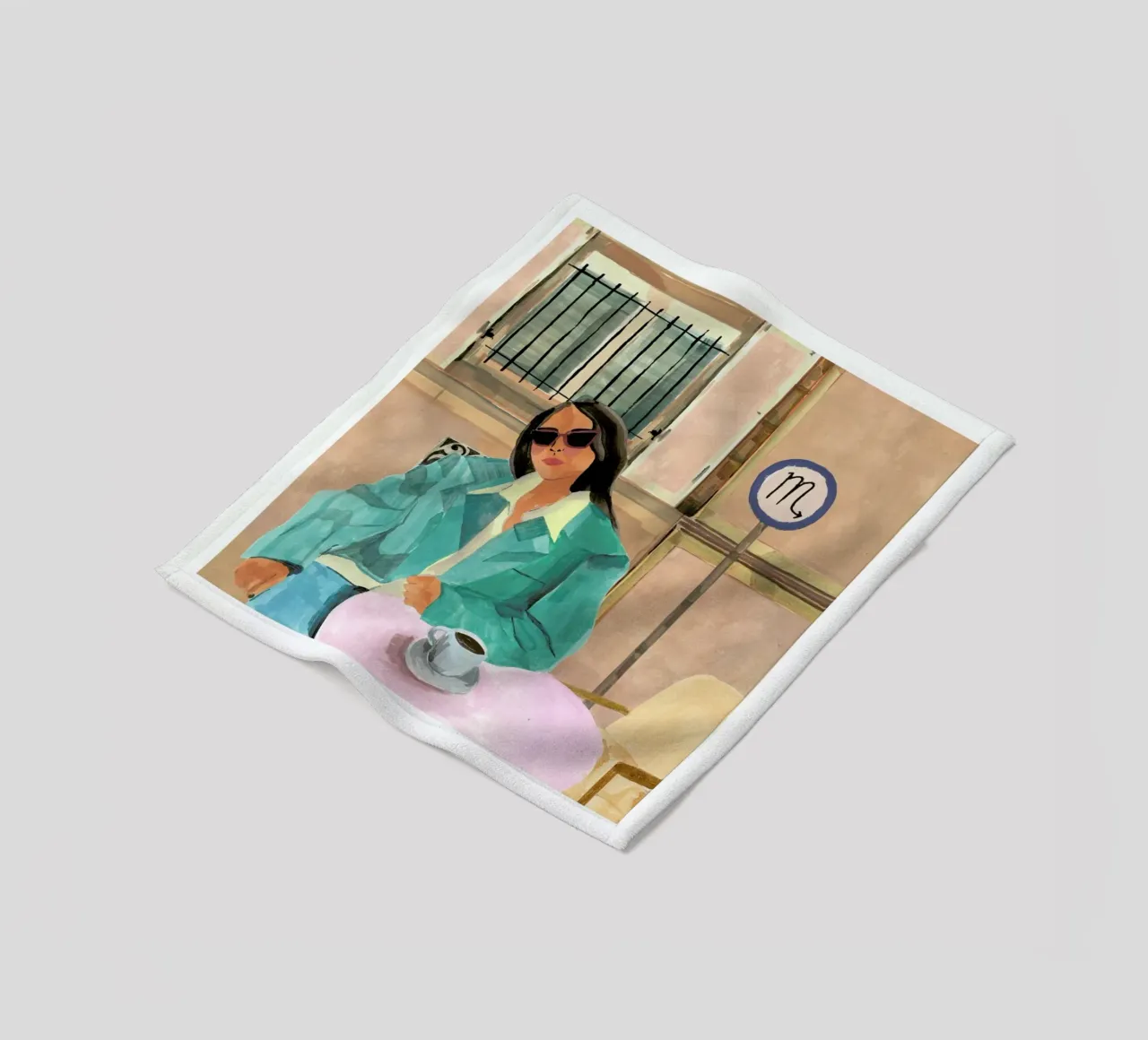 Scorpio fleecedeken van Laura Page