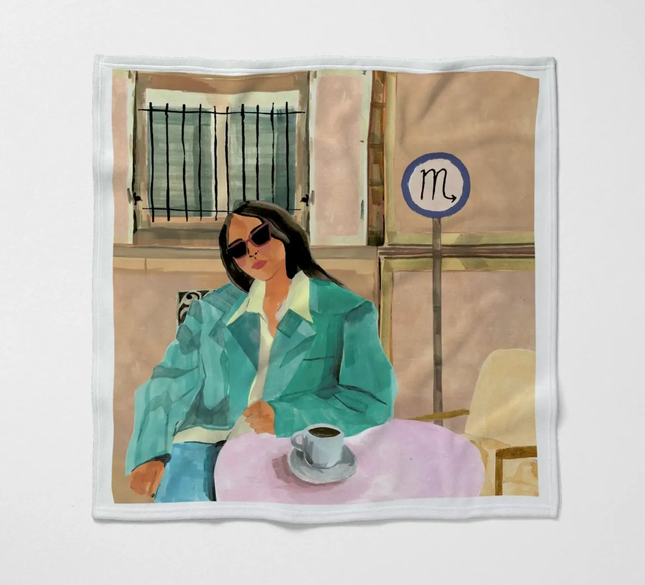 Scorpio fleecedeken van Laura Page