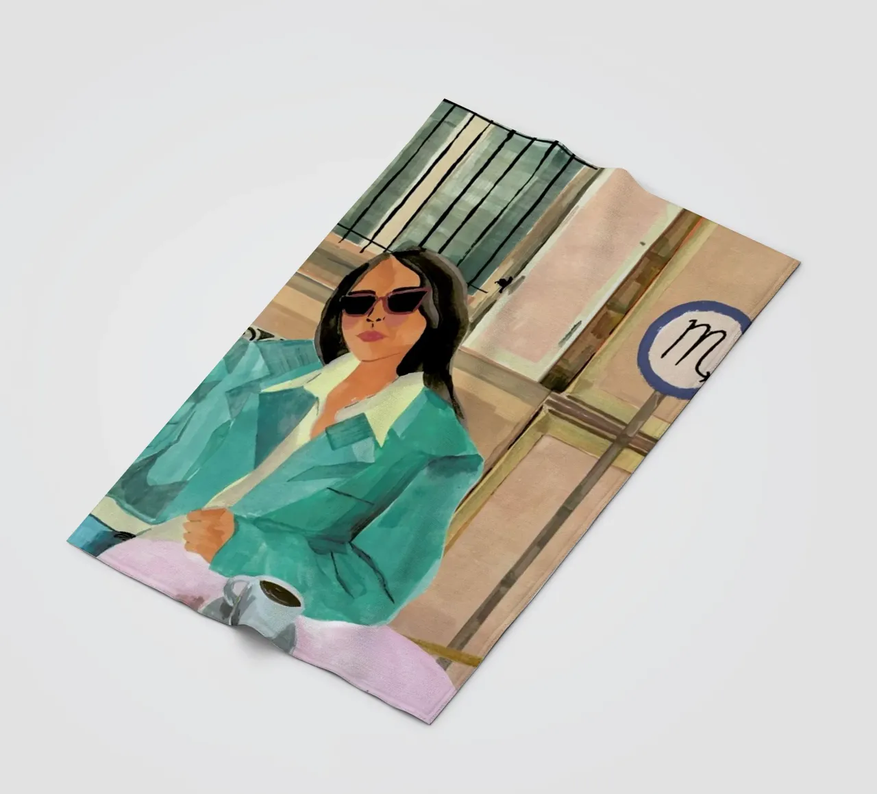 Scorpio fleecedeken van Laura Page