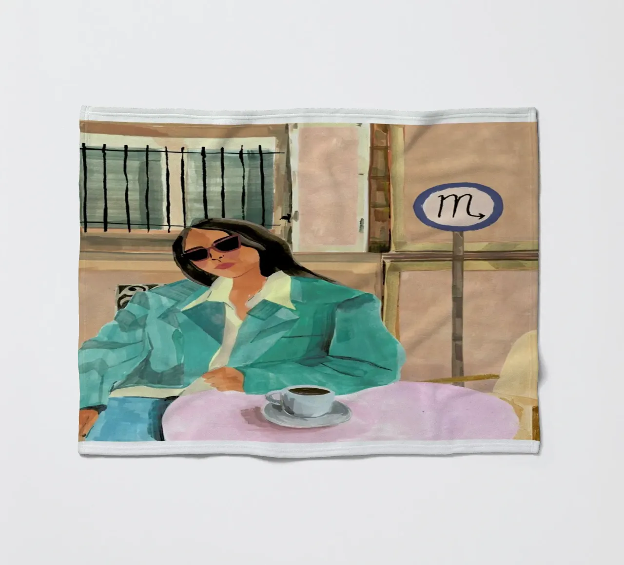 Scorpio fleecedeken van Laura Page