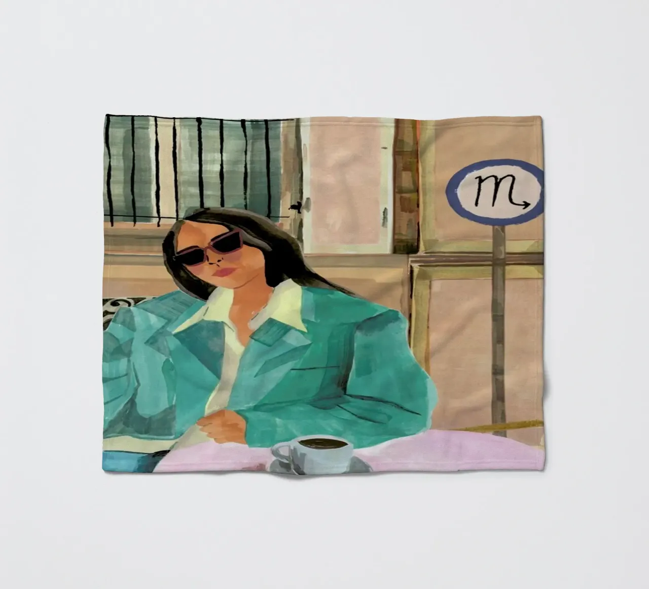 Scorpio fleecedeken van Laura Page