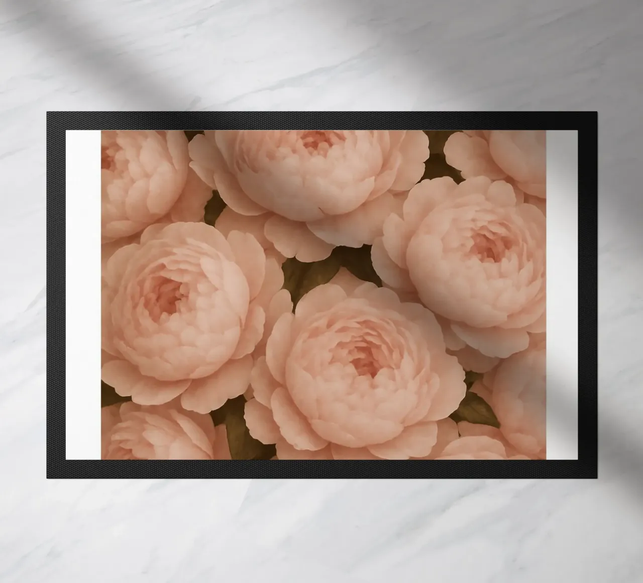 Delicate Peony Blossom Pattern zerbino da Mosaic Dialogue