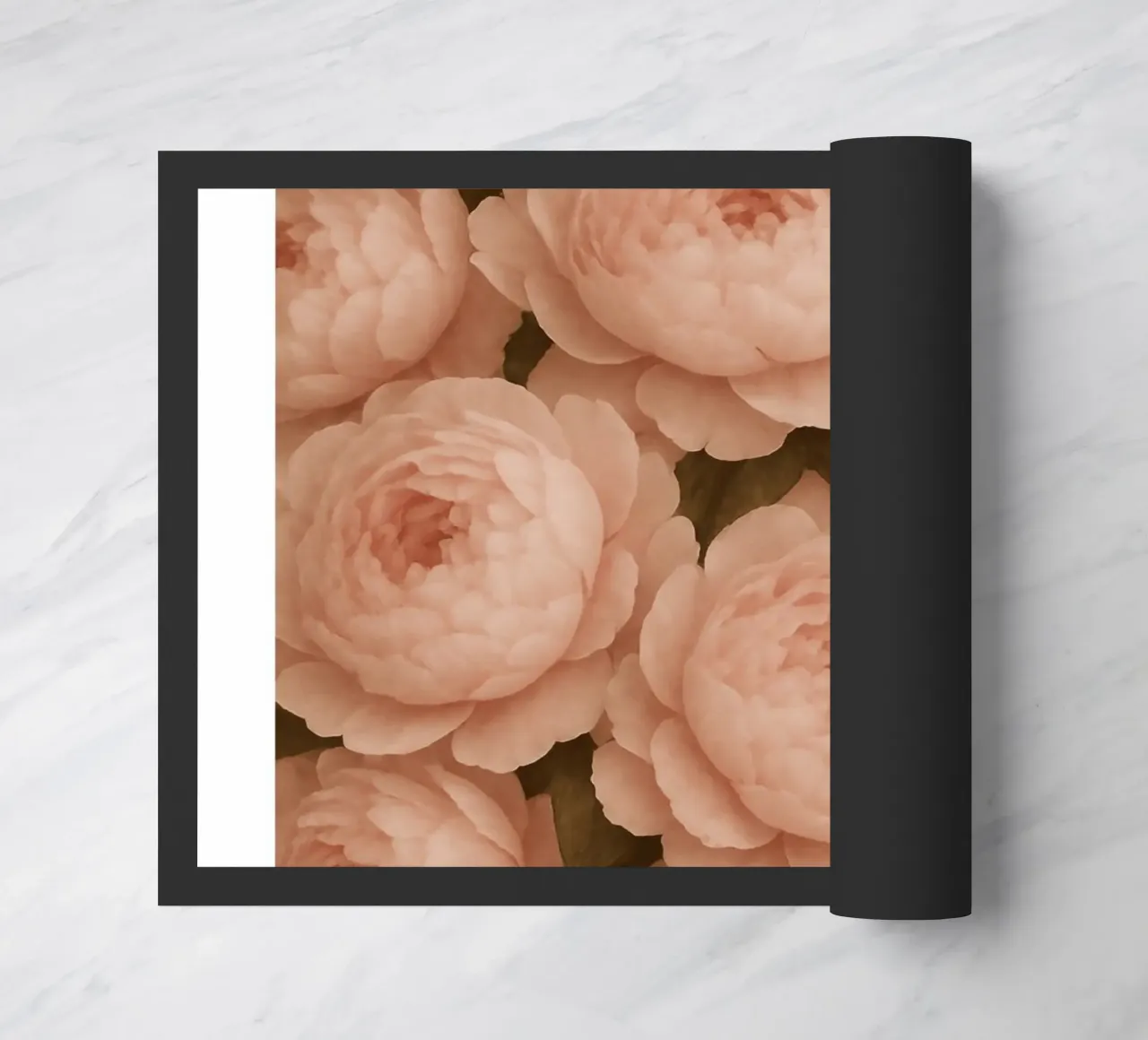Delicate Peony Blossom Pattern zerbino da Mosaic Dialogue
