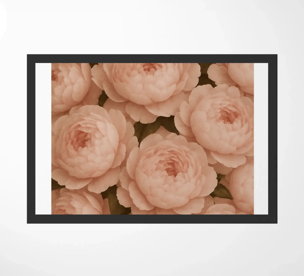 Delicate Peony Blossom Pattern zerbino da Mosaic Dialogue