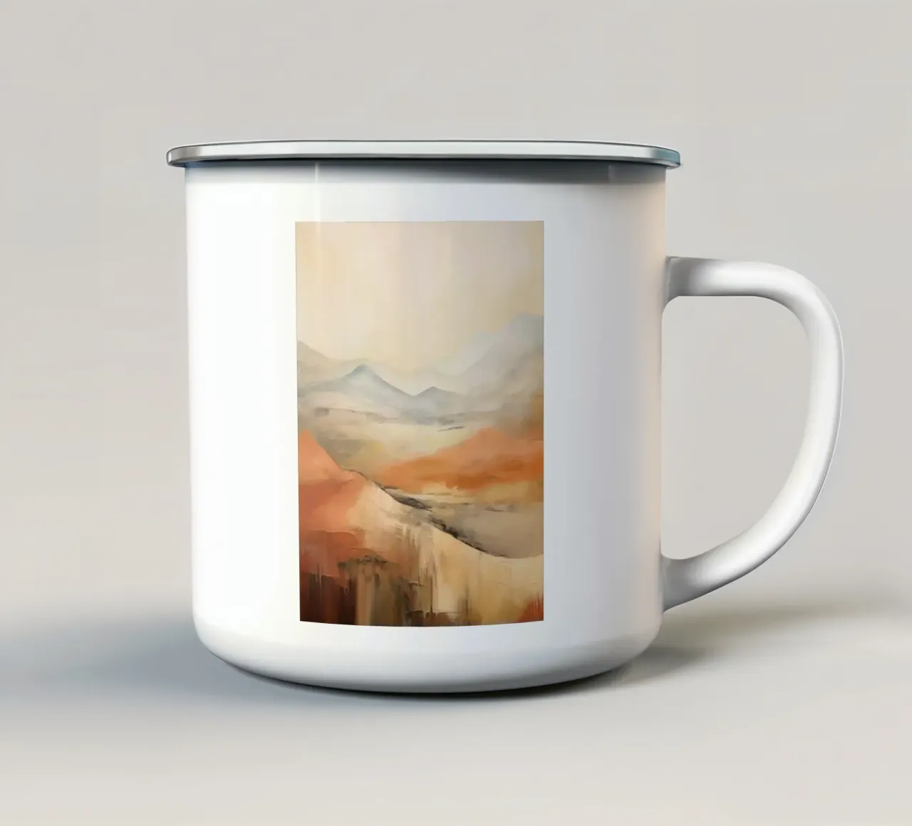 Arte da parete di Imagine tazza in smalto da Imagine