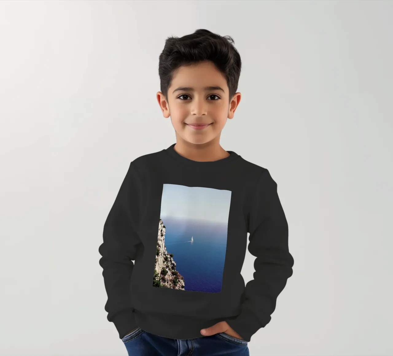 Setting Sail felpa bambino da EyeEm Mobile GmbH