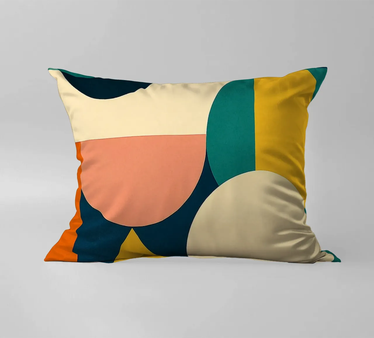 Mid-Century Modern Abstraction cuscino da Mosaic Dialogue