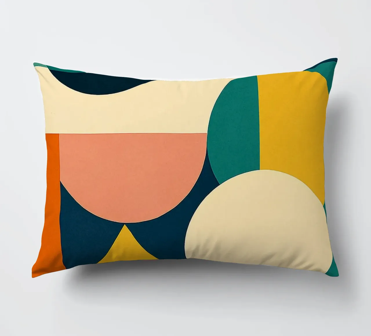 Mid-Century Modern Abstraction cuscino da Mosaic Dialogue