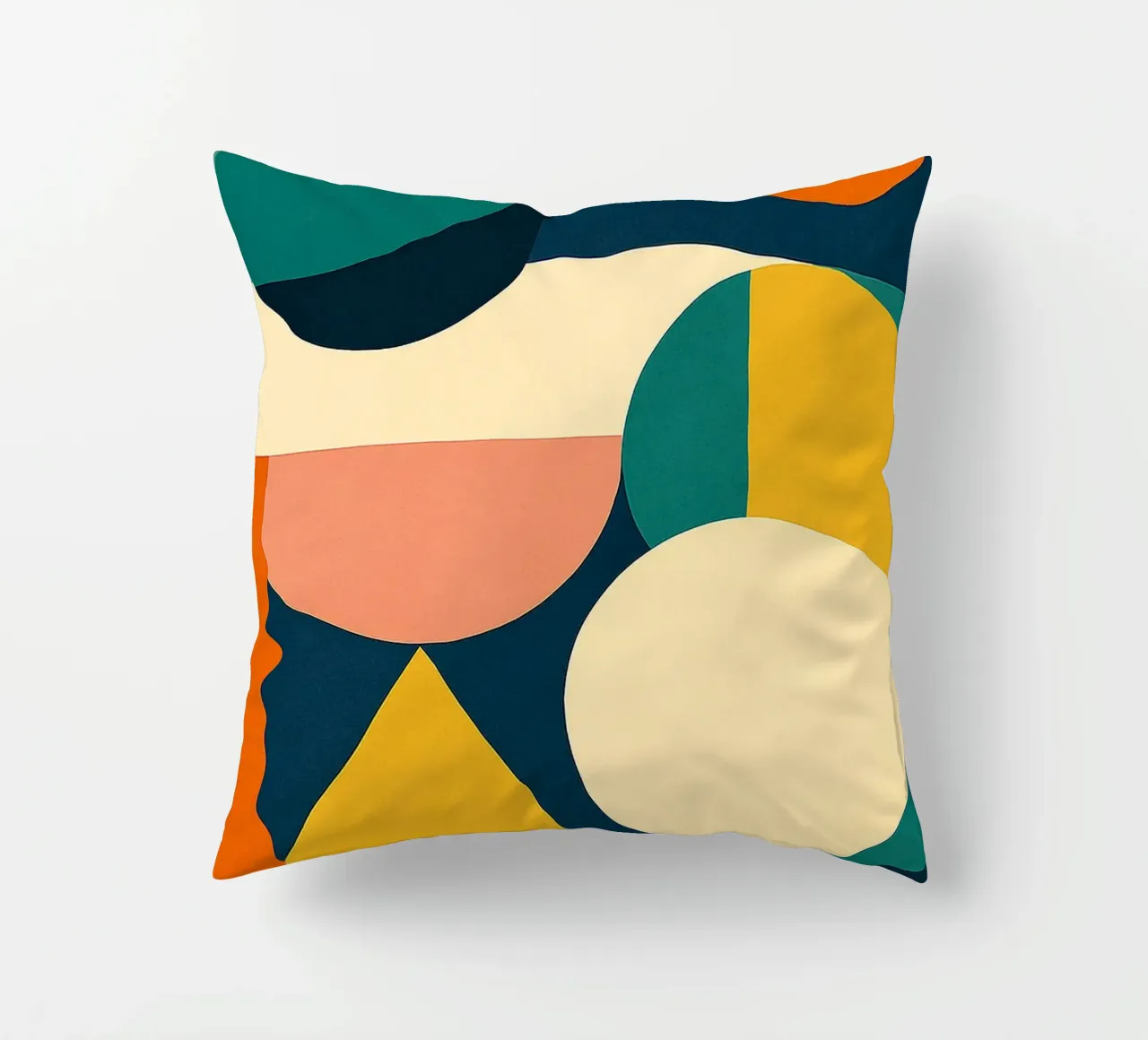 Mid-Century Modern Abstraction cuscino da Mosaic Dialogue