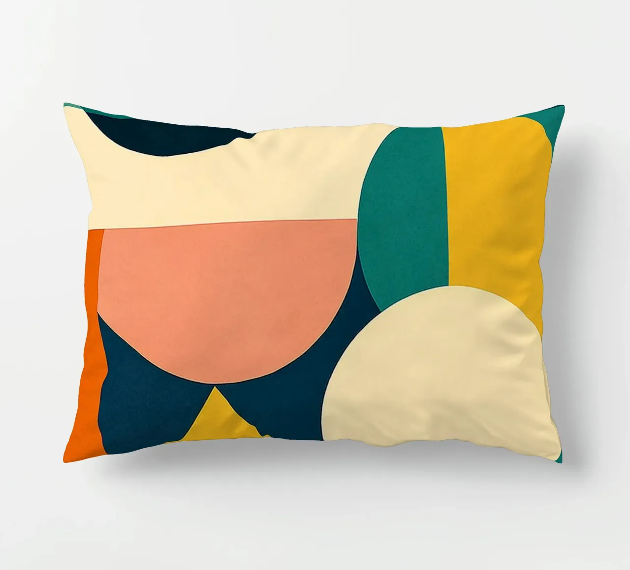 Mid-Century Modern Abstraction cuscino da Mosaic Dialogue