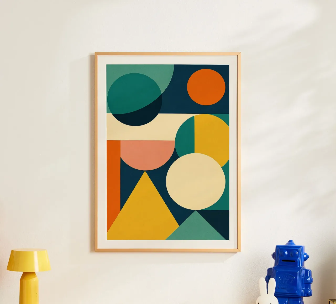 Mid-Century Modern Abstraction carta hahnemühle da Mosaic Dialogue