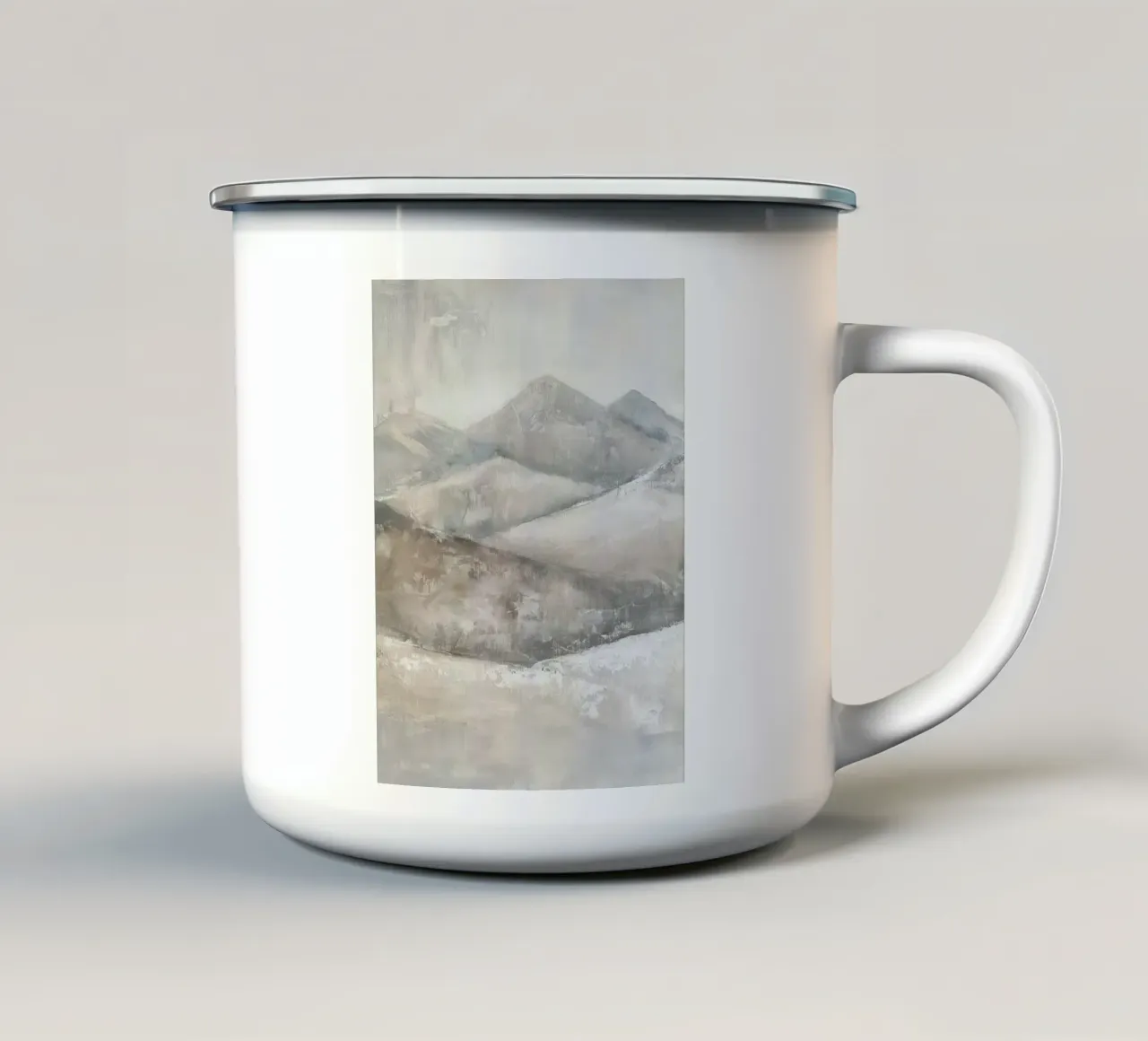 Arte da parete di Imagine tazza in smalto da Imagine