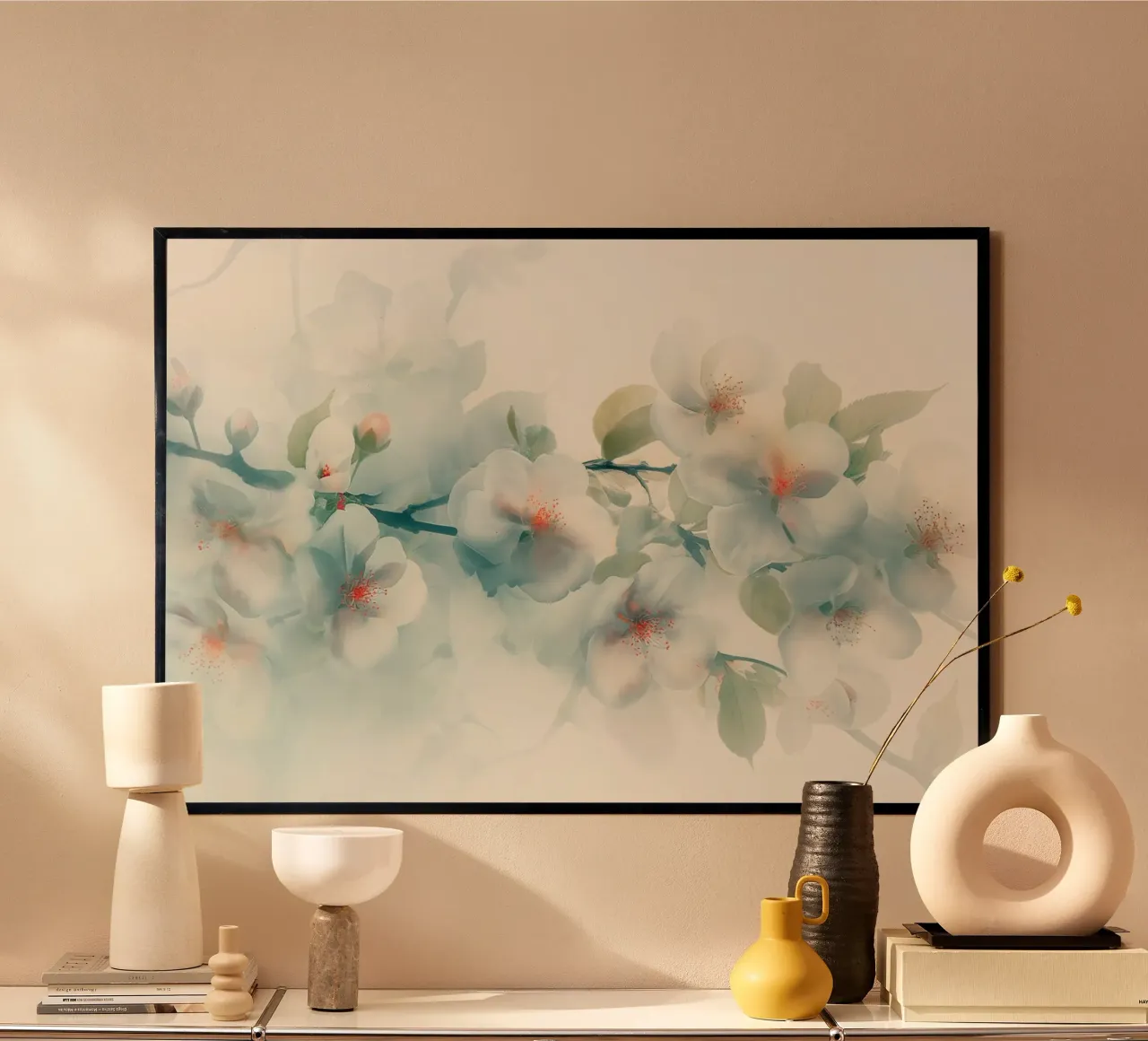 Arte da parete di Imagine poster con telaio in legno da Imagine
