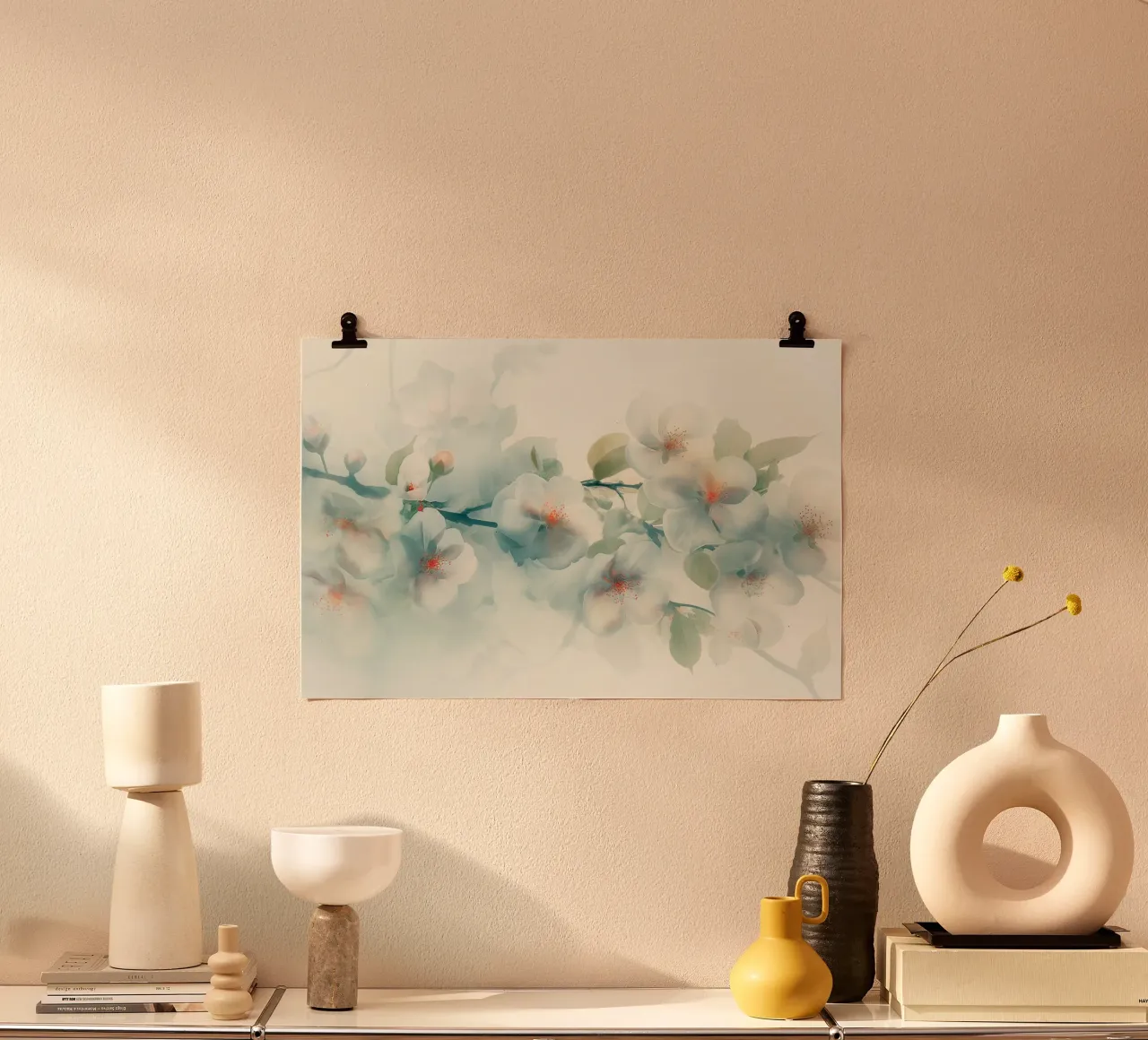 Arte da parete di Imagine poster con telaio in legno da Imagine