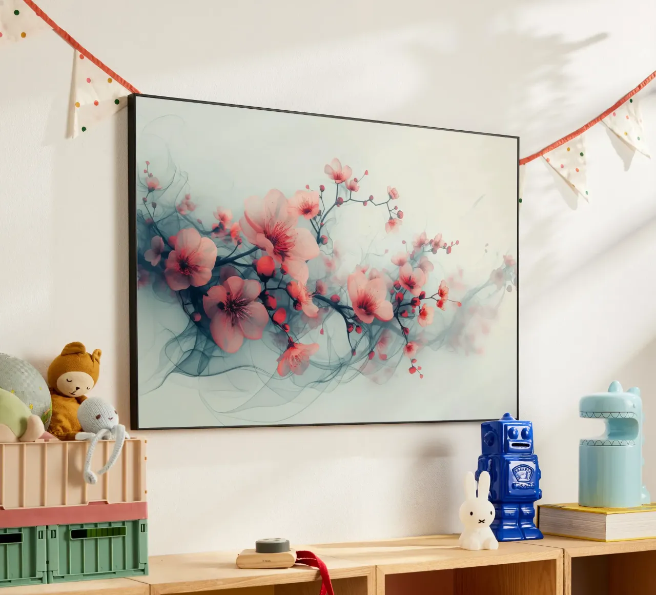 Bloesem rood alluminio dibond da Imagine