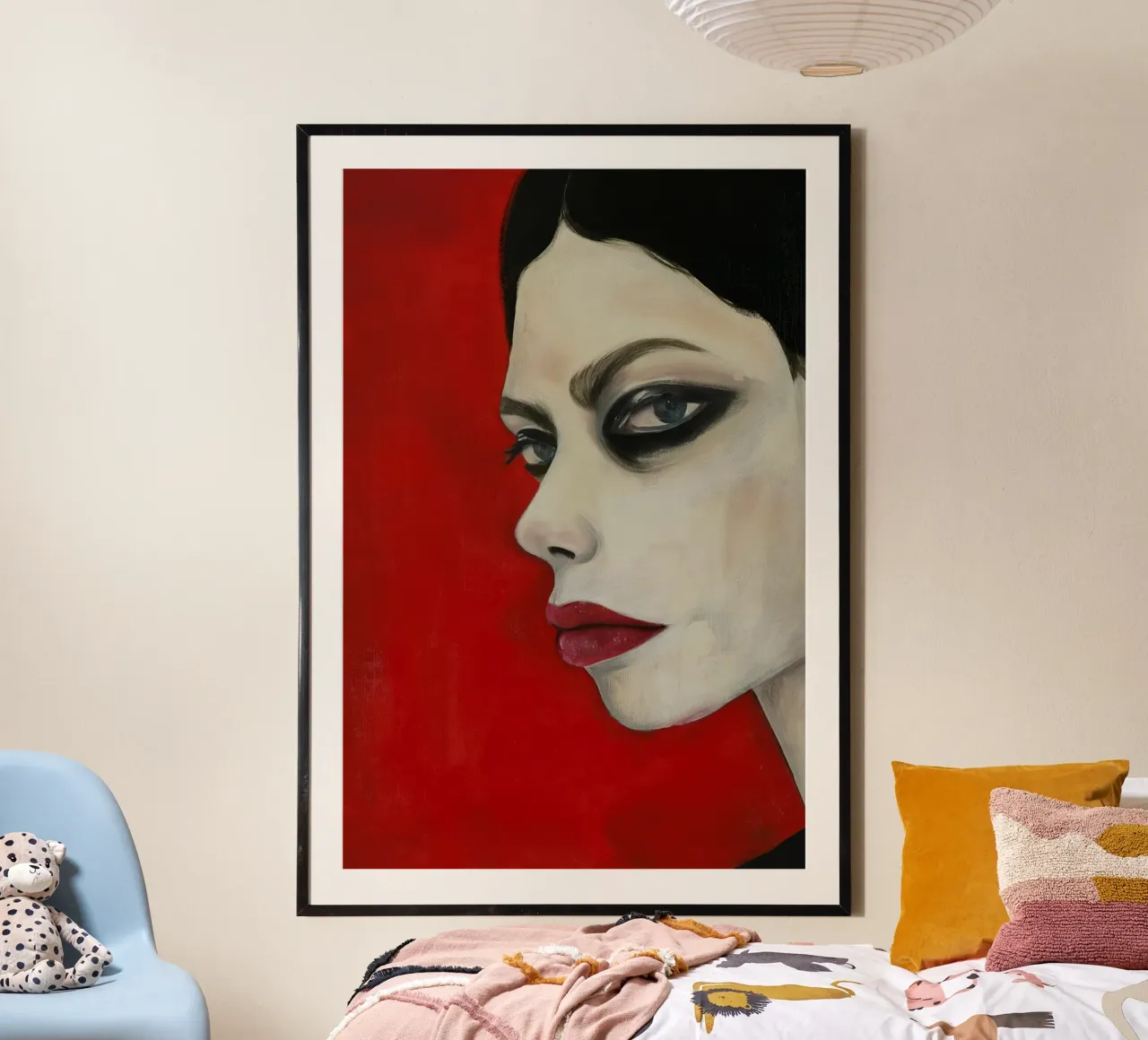 Wandkunst von Imagine Poster mit Aluminium Rahmen von Imagine
