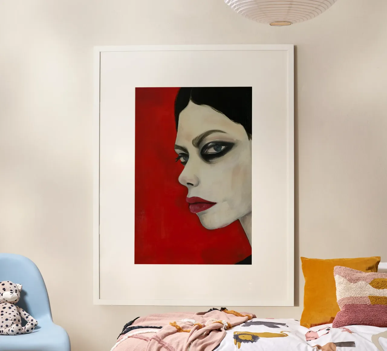 Wandkunst von Imagine Poster mit Aluminium Rahmen von Imagine