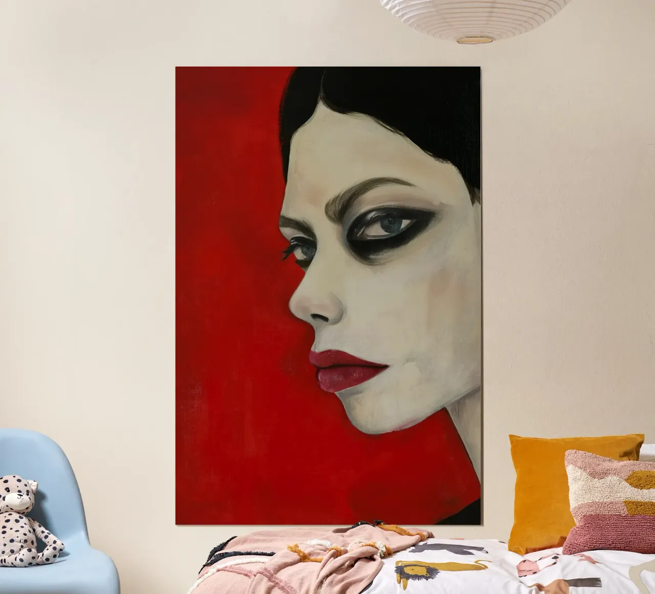 Wandkunst von Imagine Poster mit Aluminium Rahmen von Imagine