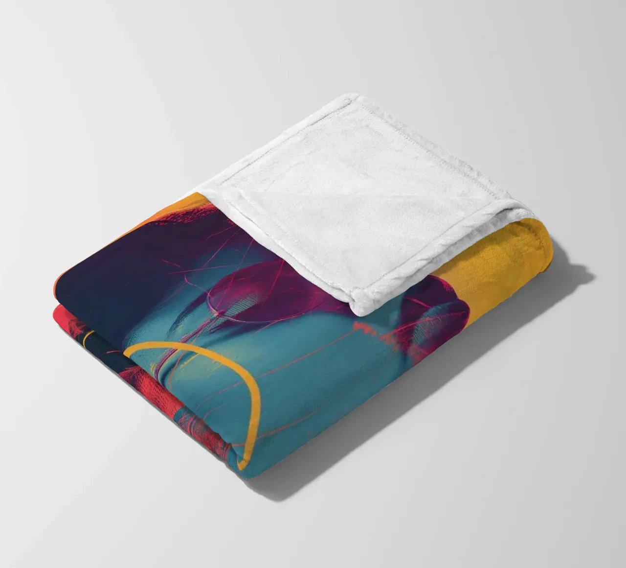 Portatilone astratto coperta in pile da Imagine