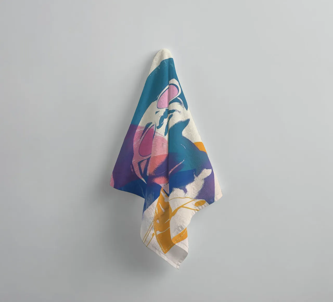 Muurkunst van Imagine badhanddoek van Imagine