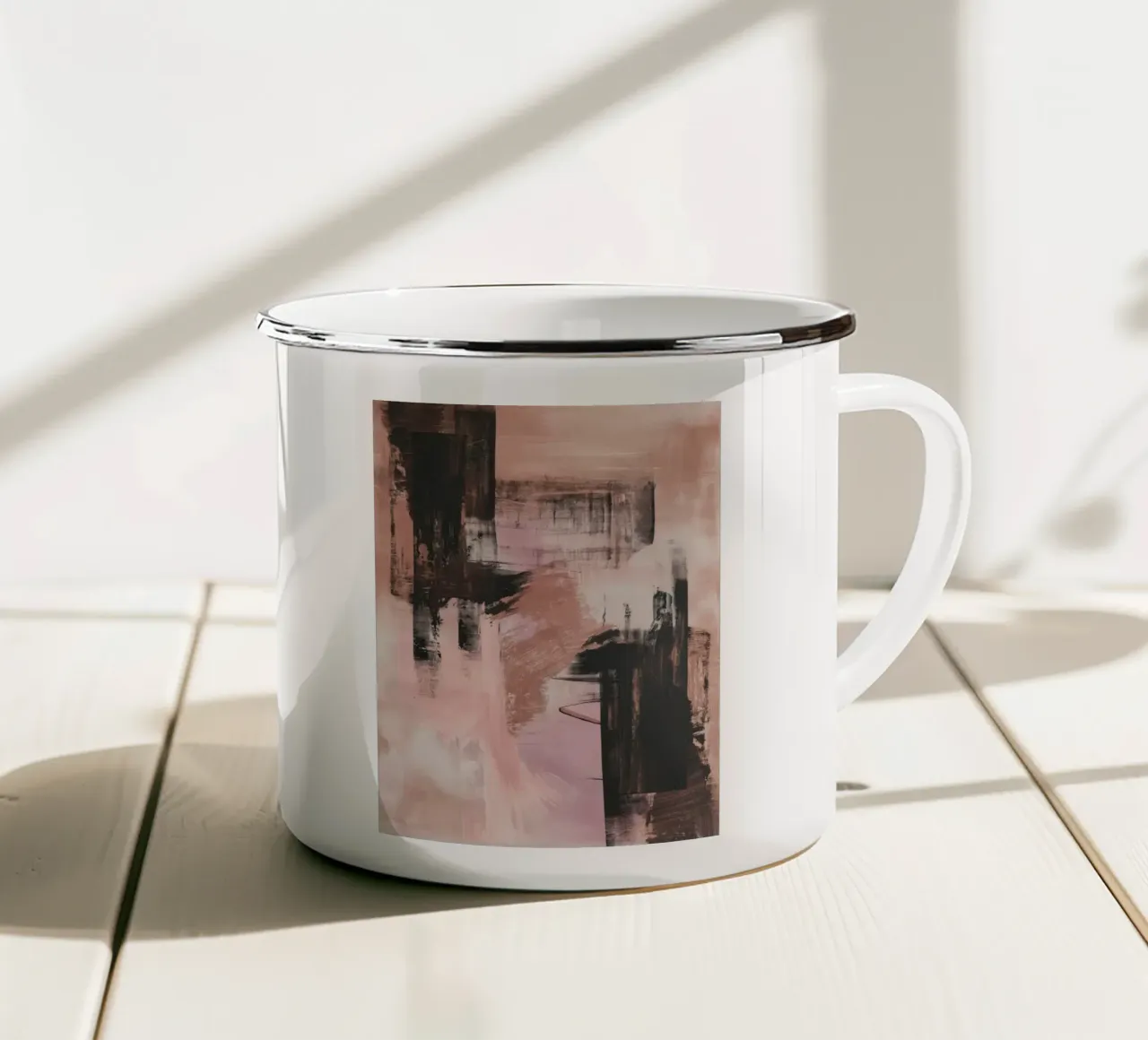 Astratto vor tazza in smalto da Imagine