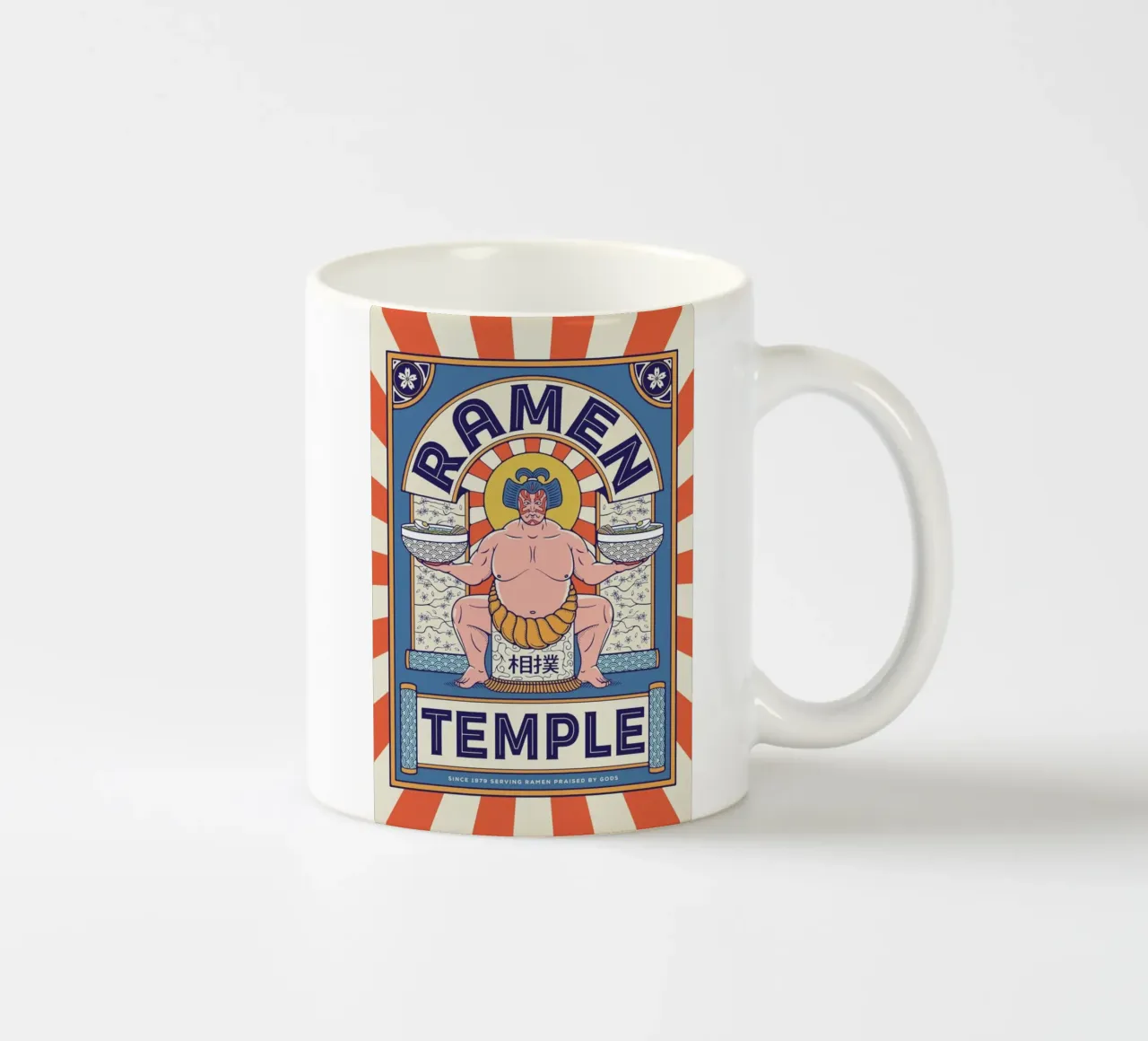 Ramen Temple Balance tazza in ceramica da daylight design studio