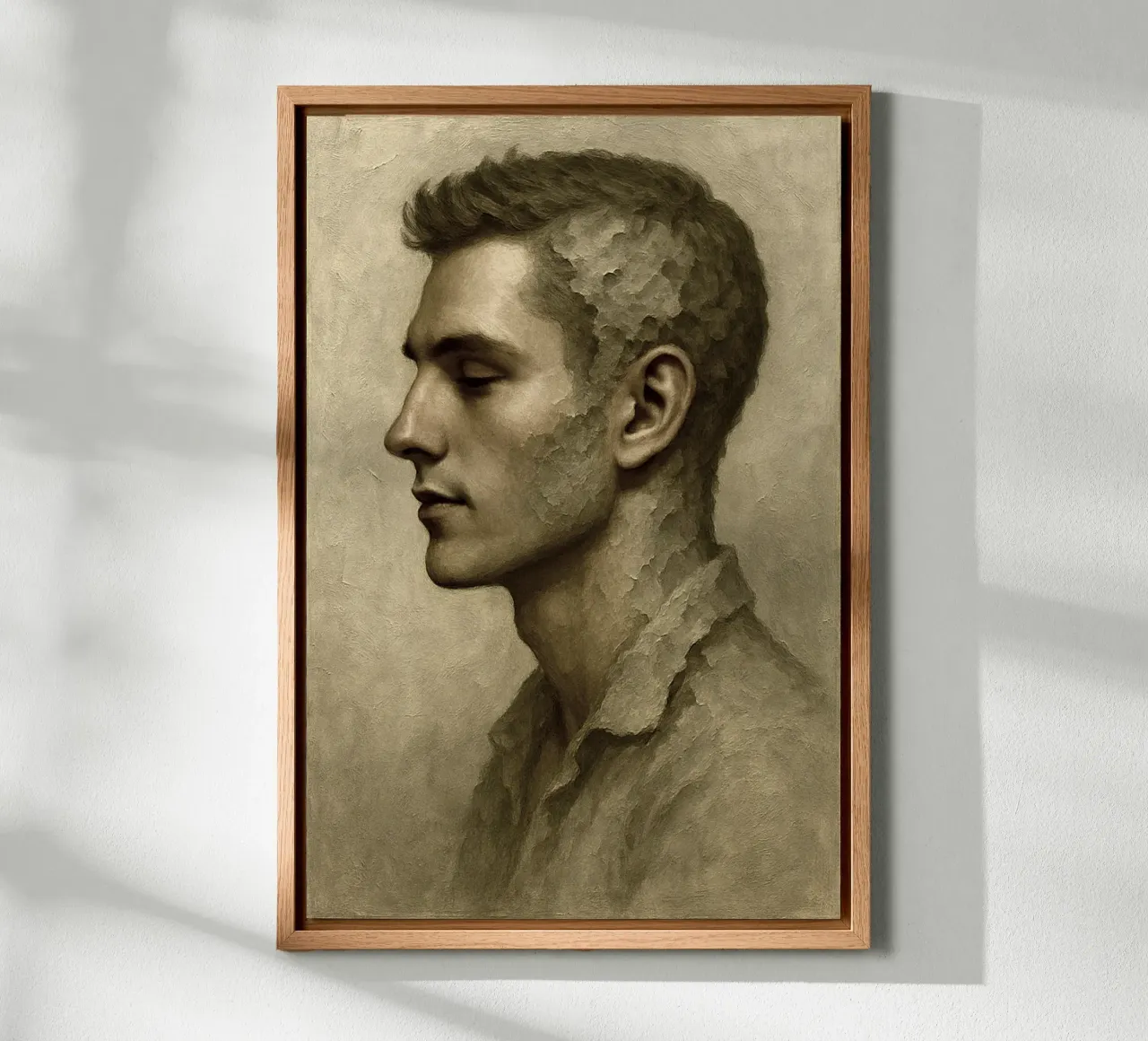 Vervagend canvas van Frameform