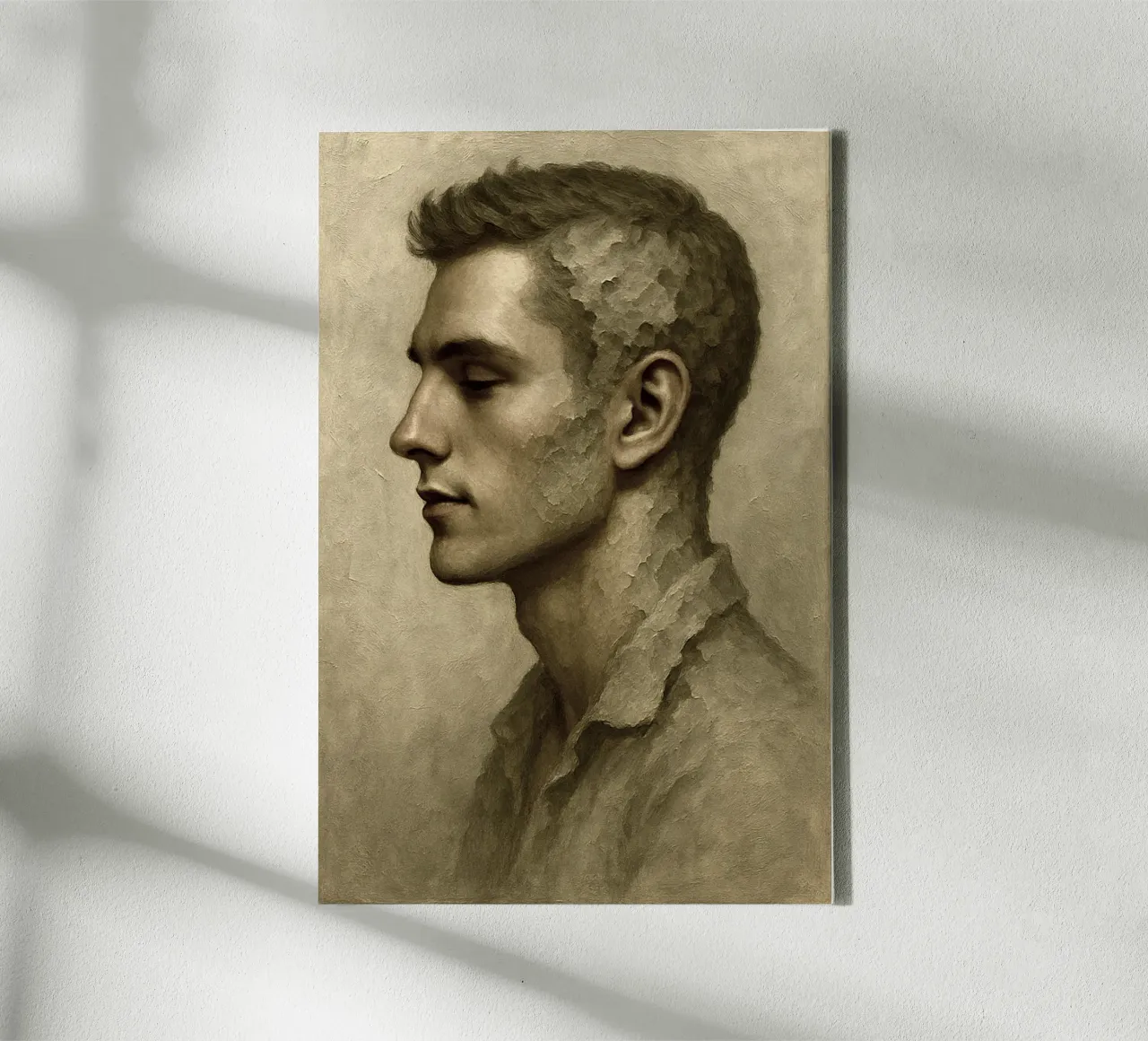 Vervagend canvas van Frameform