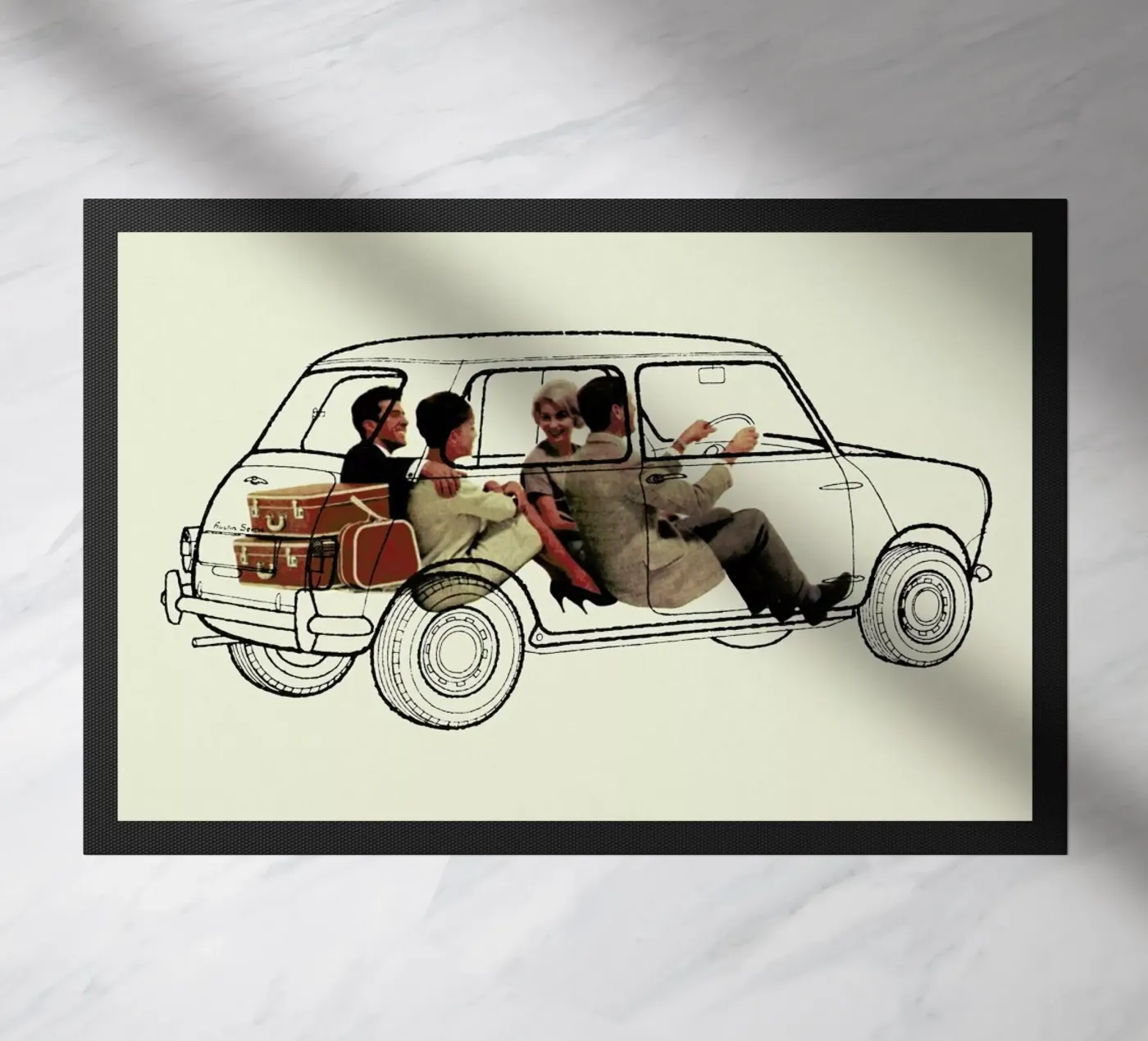 See-through Mini deurmat van Hemingway Design