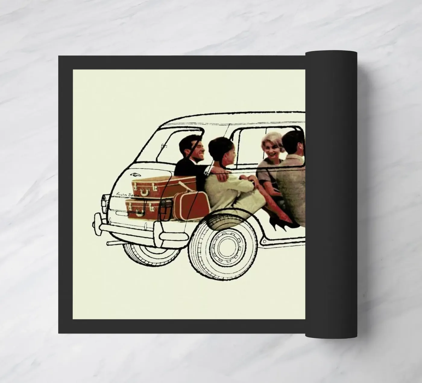 See-through Mini deurmat van Hemingway Design