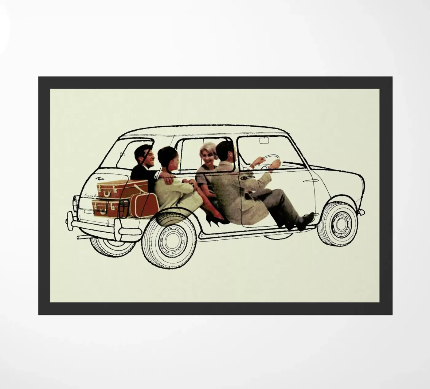 See-through Mini deurmat van Hemingway Design