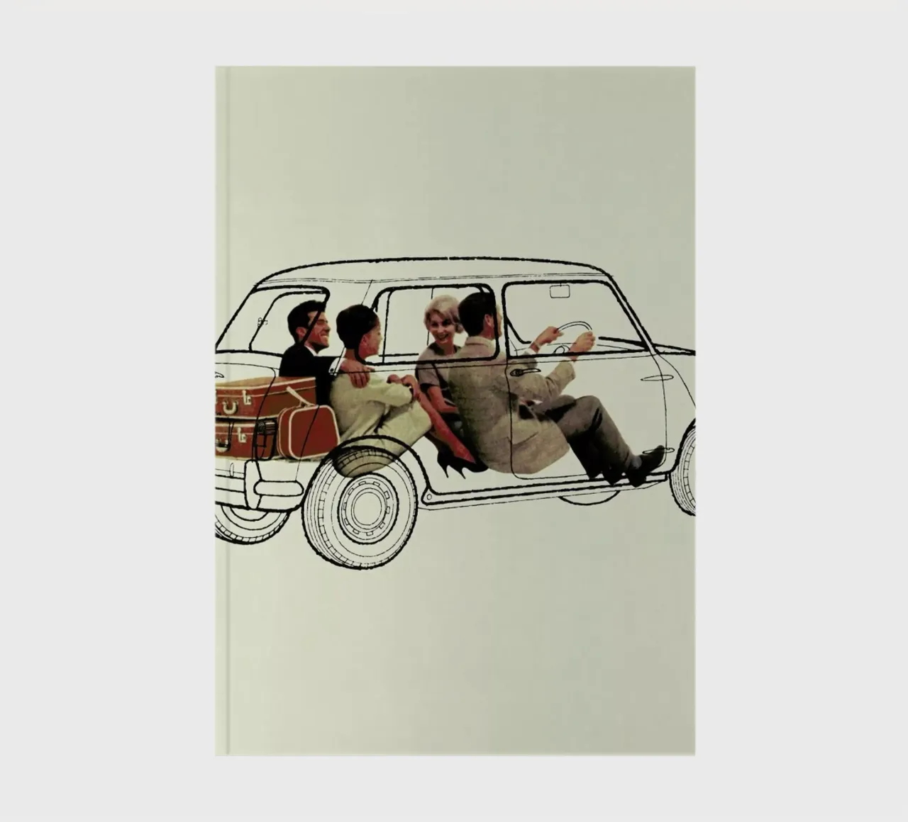 See-through Mini notebook by Hemingway Design