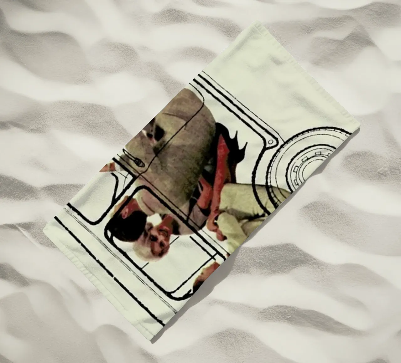 See-through Mini telo mare da Hemingway Design