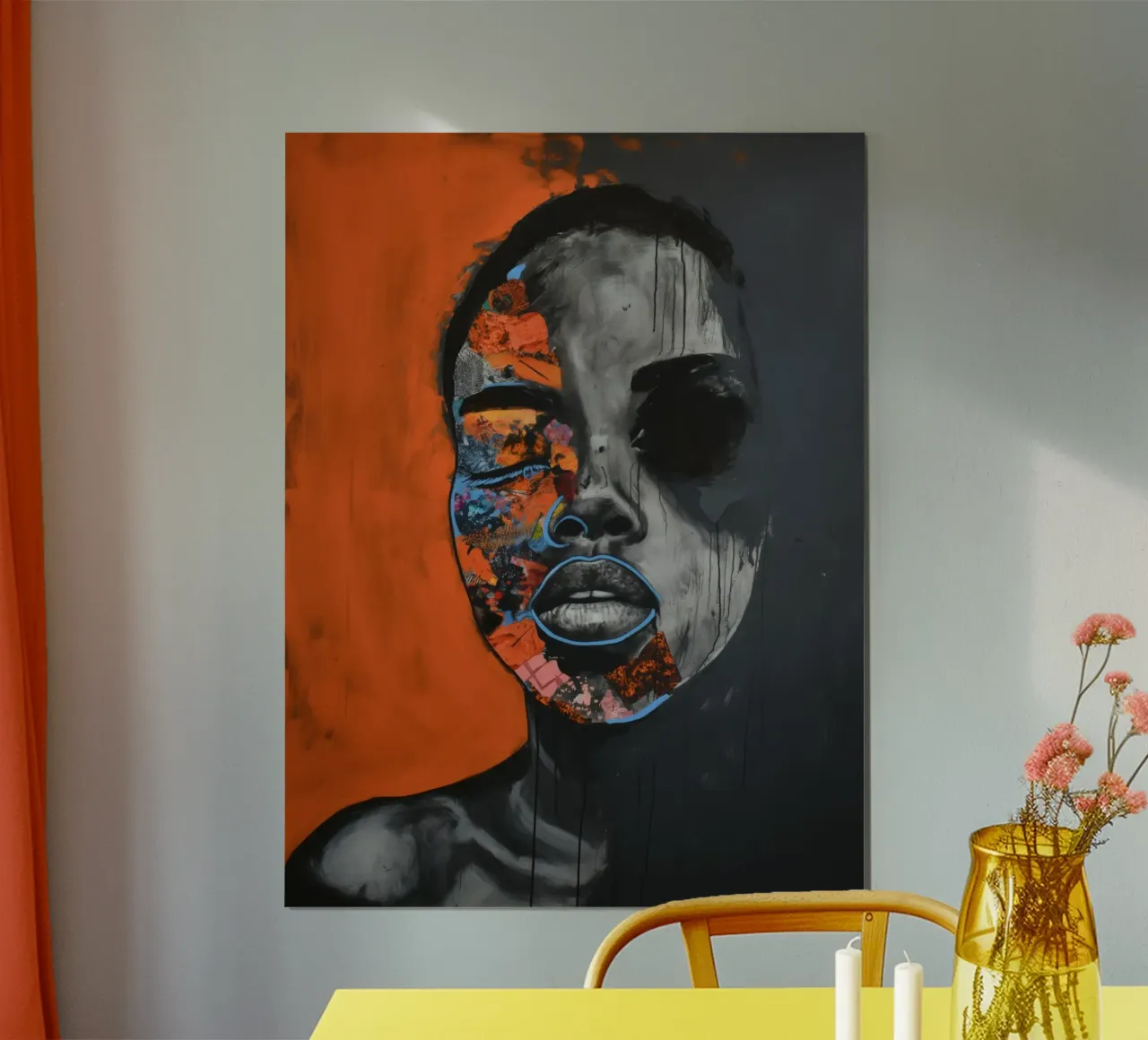 Abstract portret poster by Imagine