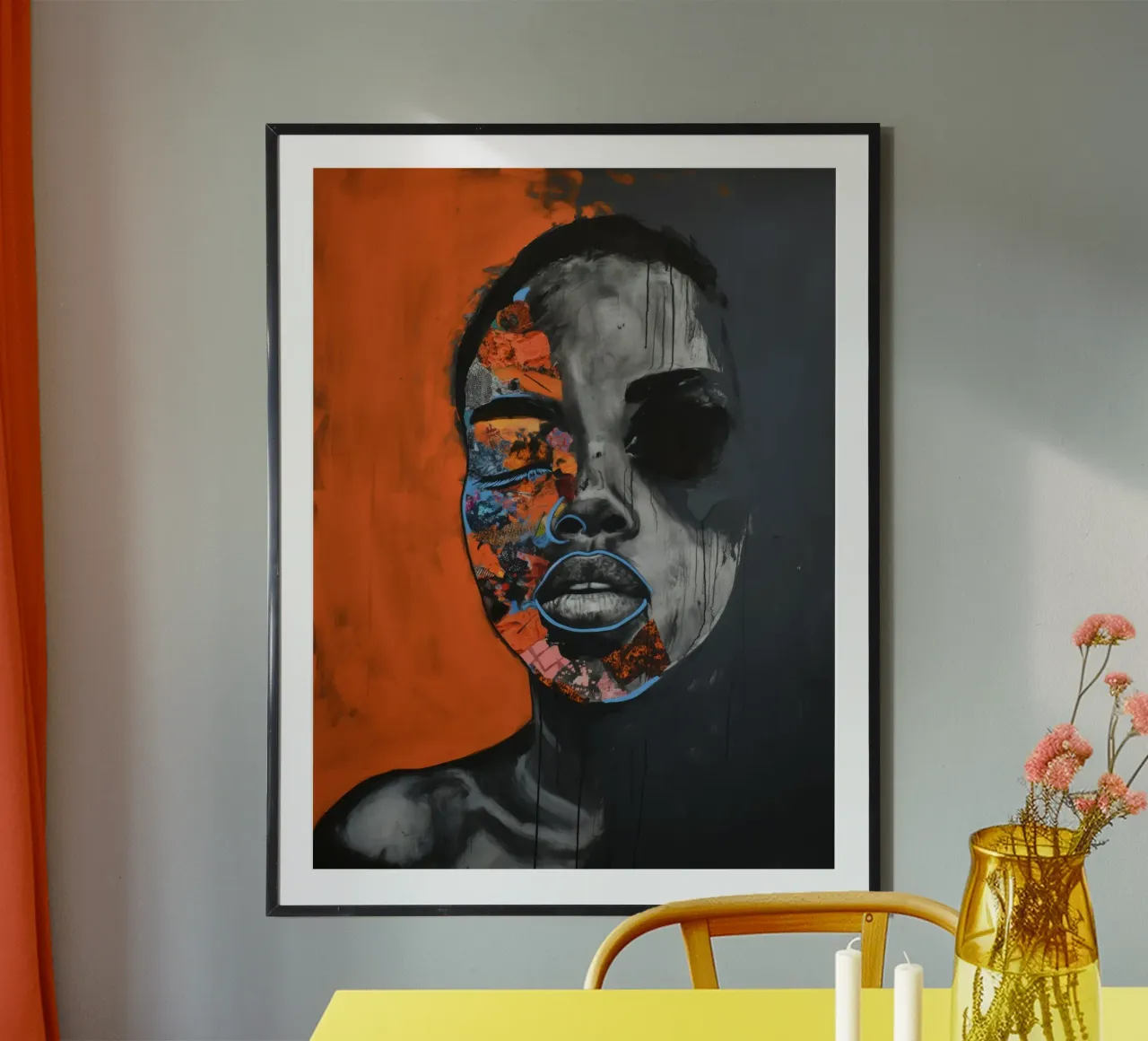 Abstract portret poster by Imagine