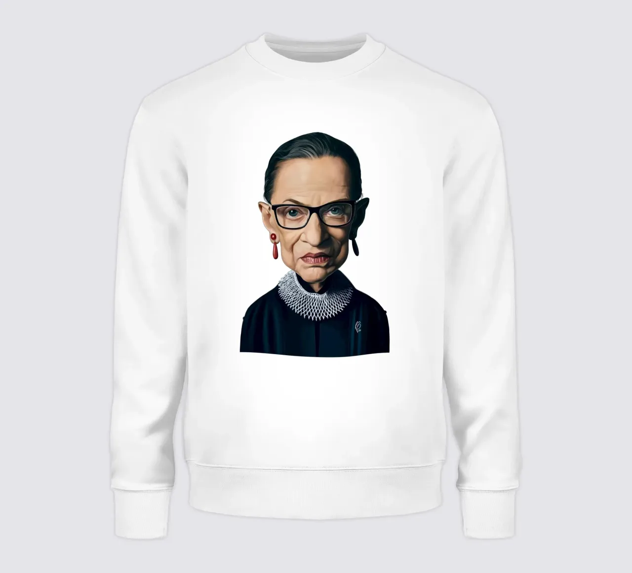 Ruth Bader Ginsburg felpa da Rob Art | Illustration