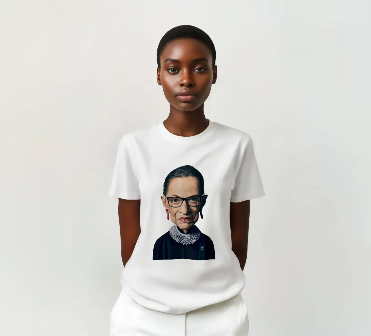 Ruth Bader Ginsburg t-shirt da Rob Art | Illustration