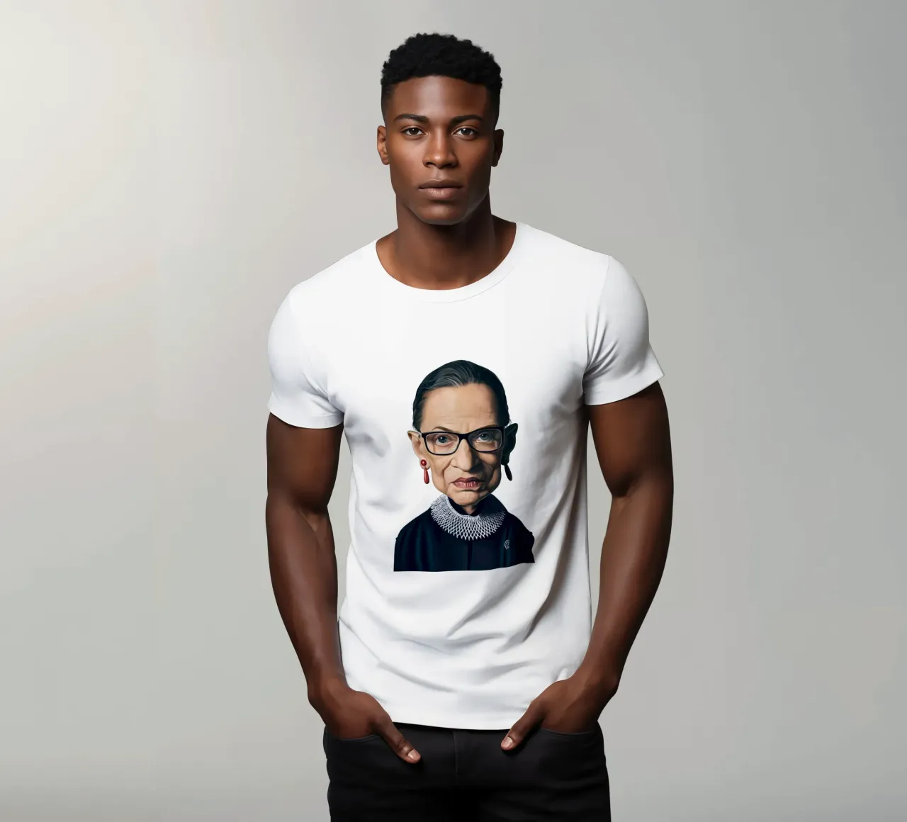 Ruth Bader Ginsburg t-shirt da Rob Art | Illustration