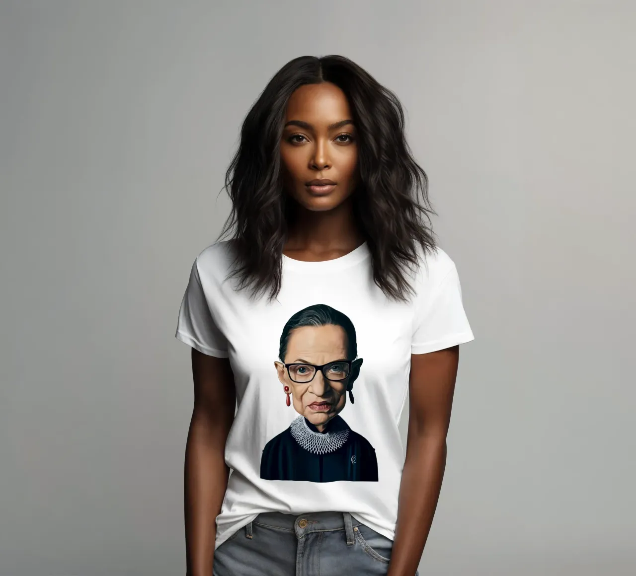 Ruth Bader Ginsburg t-shirt da donna da Rob Art | Illustration