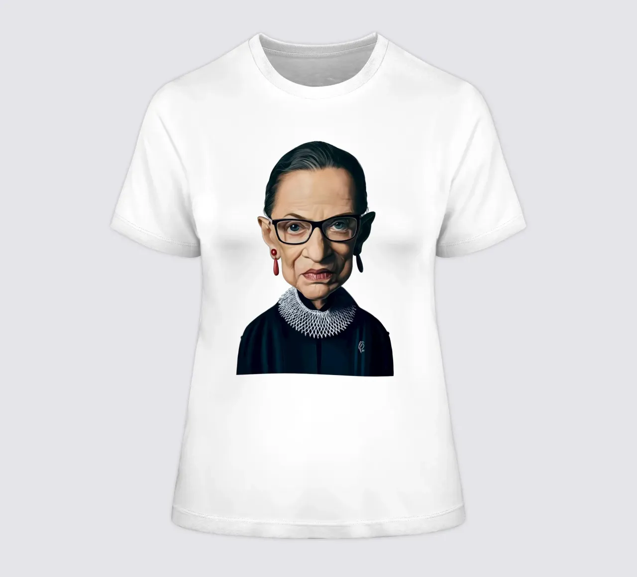 Ruth Bader Ginsburg t-shirt da donna da Rob Art | Illustration