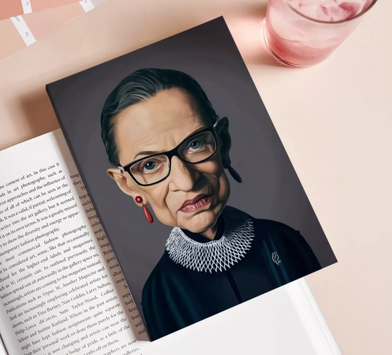 Ruth Bader Ginsburg diario da Rob Art | Illustration
