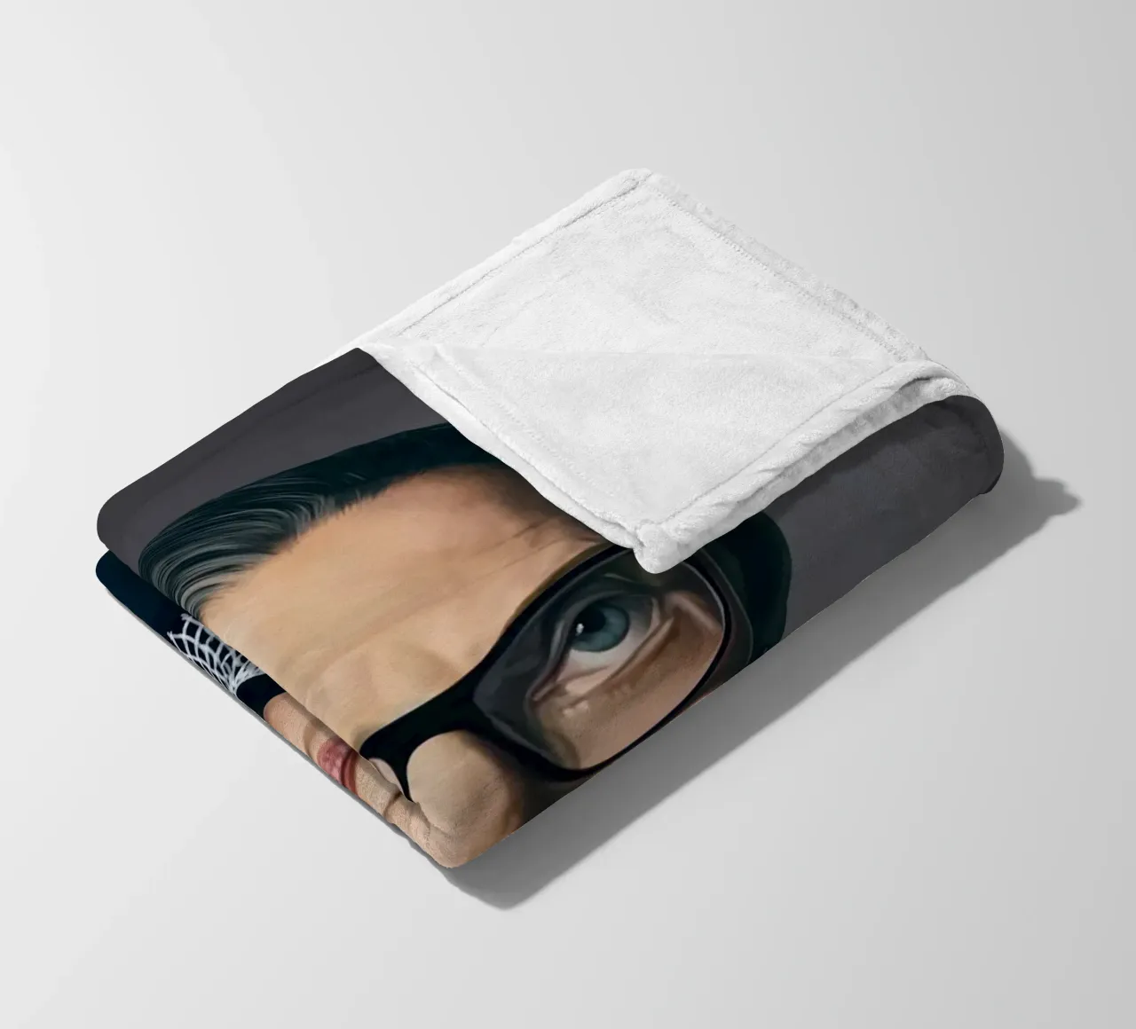 Ruth Bader Ginsburg coperta in pile da Rob Art | Illustration