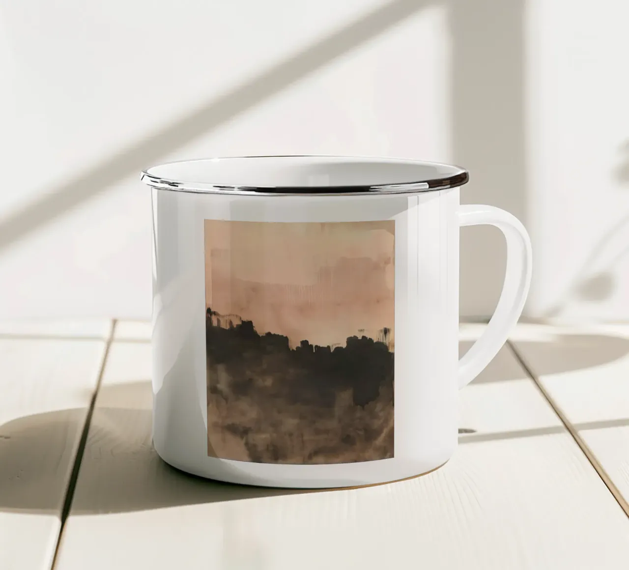 Arte da parete di Imagine tazza in smalto da Imagine
