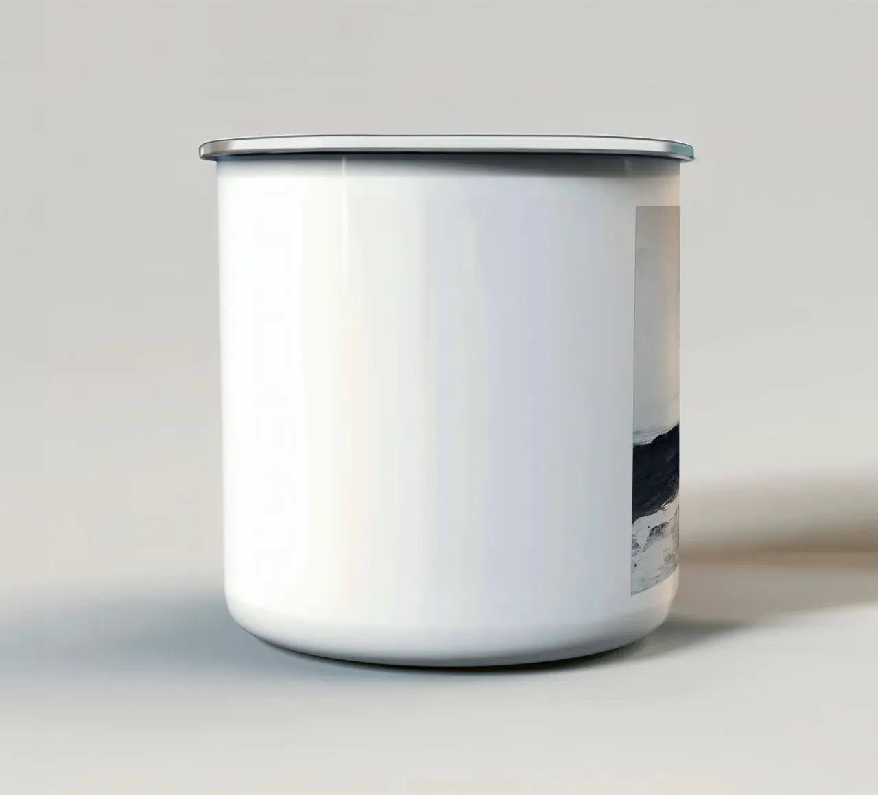 Arte da parete di Imagine tazza in smalto da Imagine