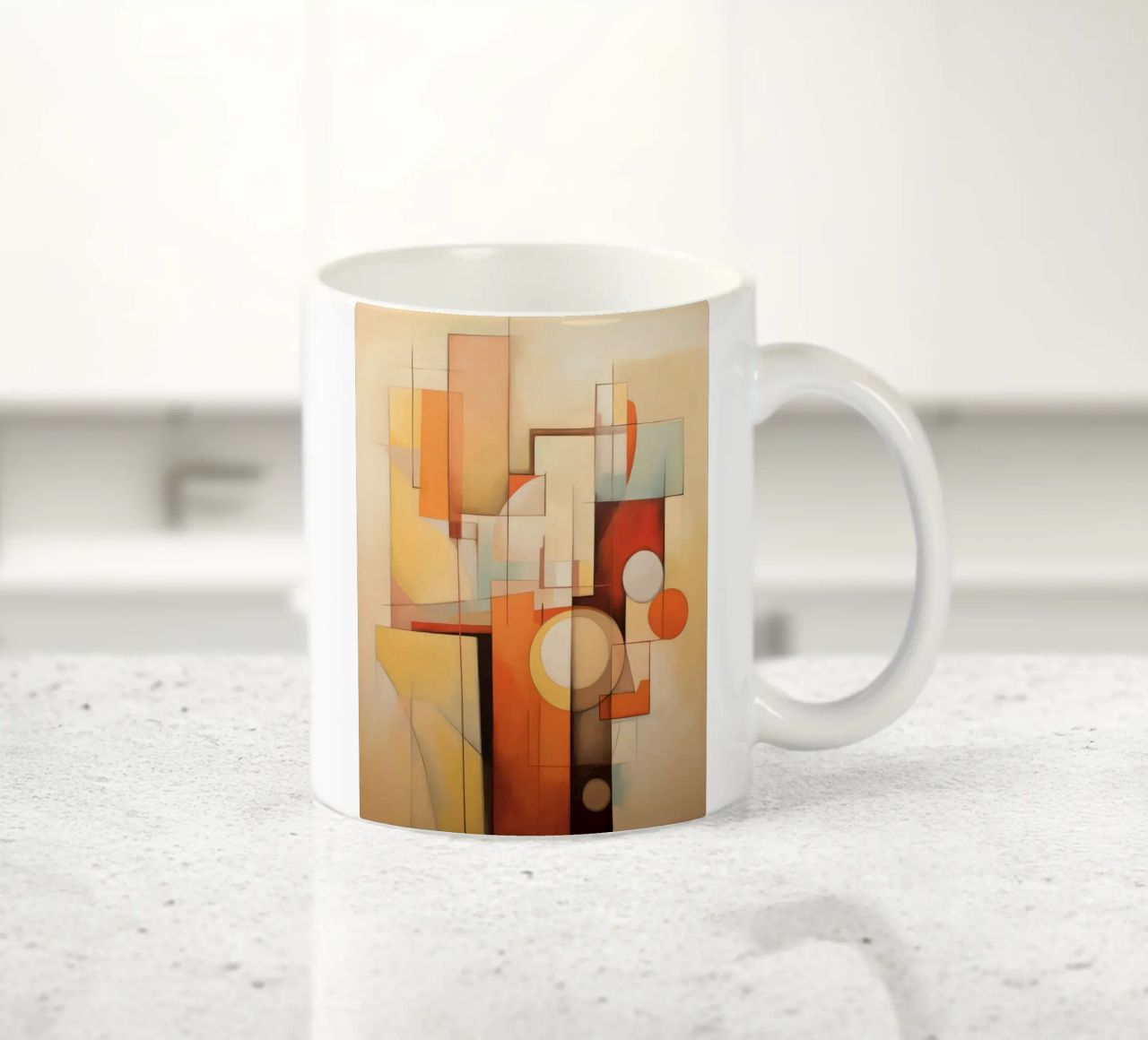 Forme astratte tazza in ceramica da Imagine