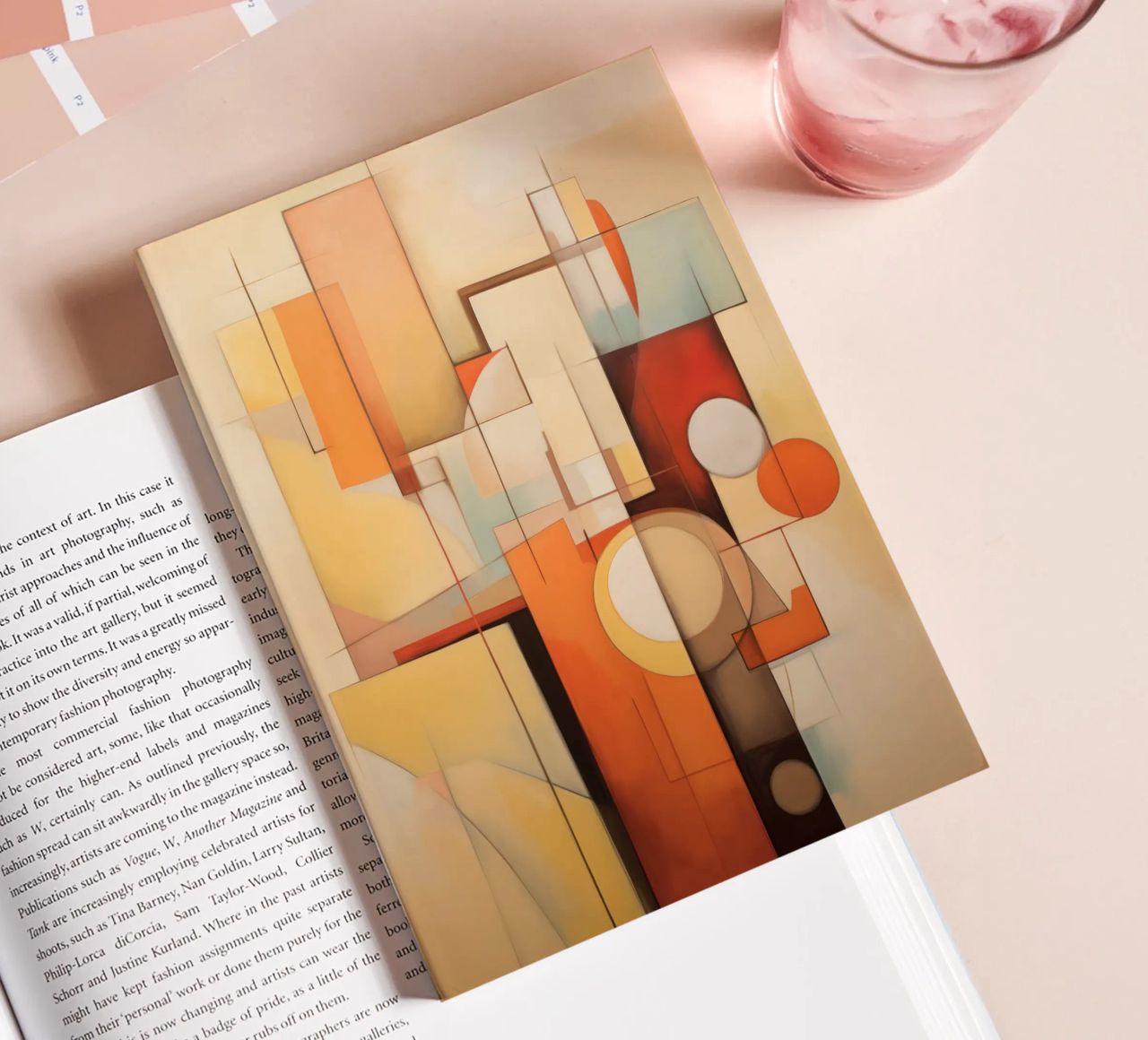 Abstract forms notebook by Imagine