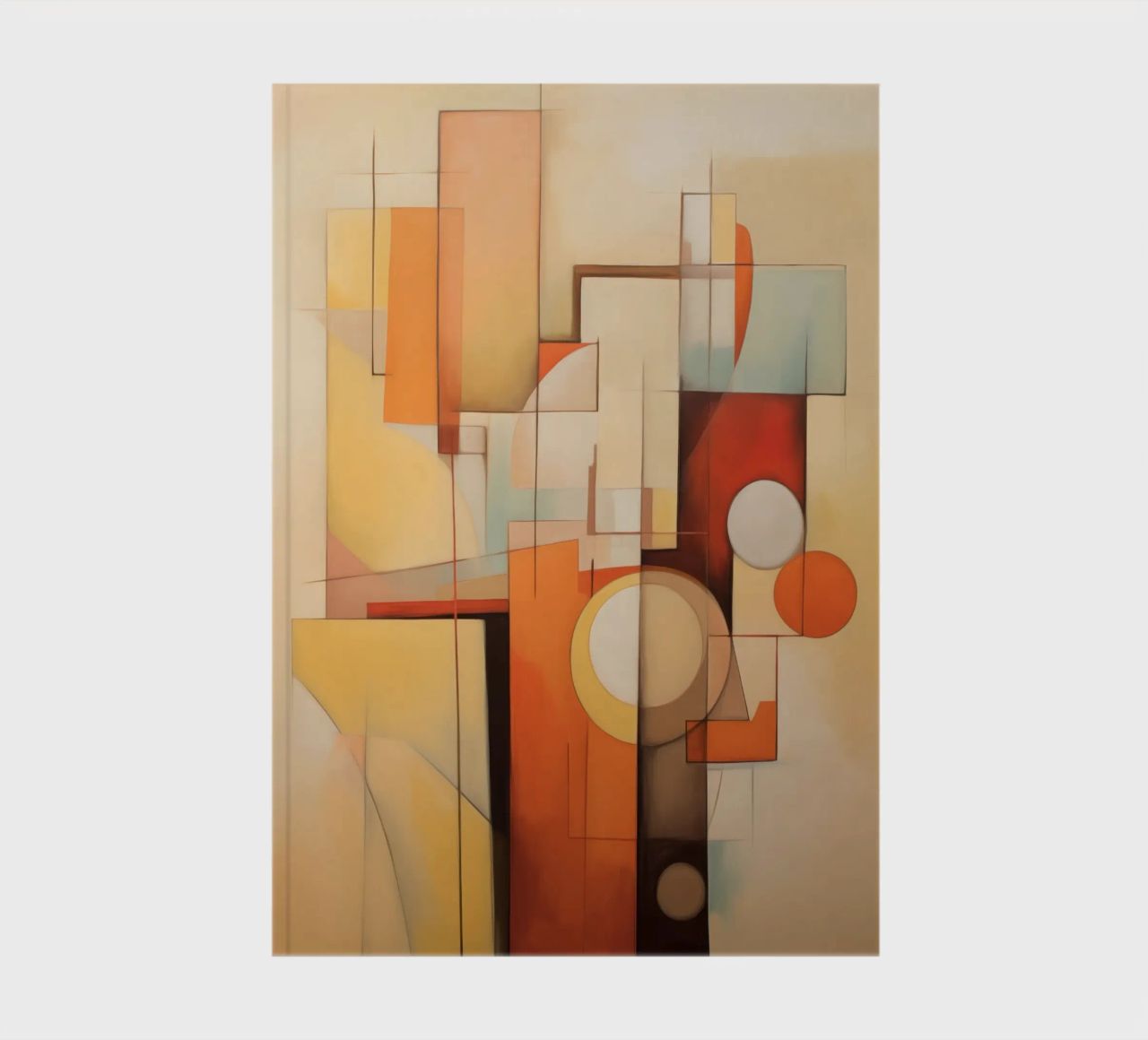 Abstract forms notebook by Imagine