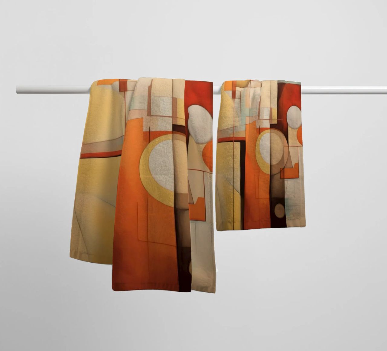 Forme astratte asciugamano da bagno da Imagine